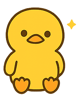 Bibiduck healing duck illustration