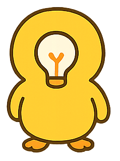 Bibiduck healing duck illustration