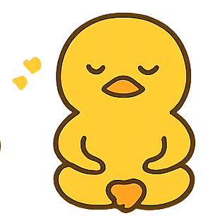 Bibiduck healing duck illustration