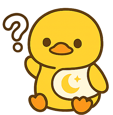 Bibiduck healing duck illustration